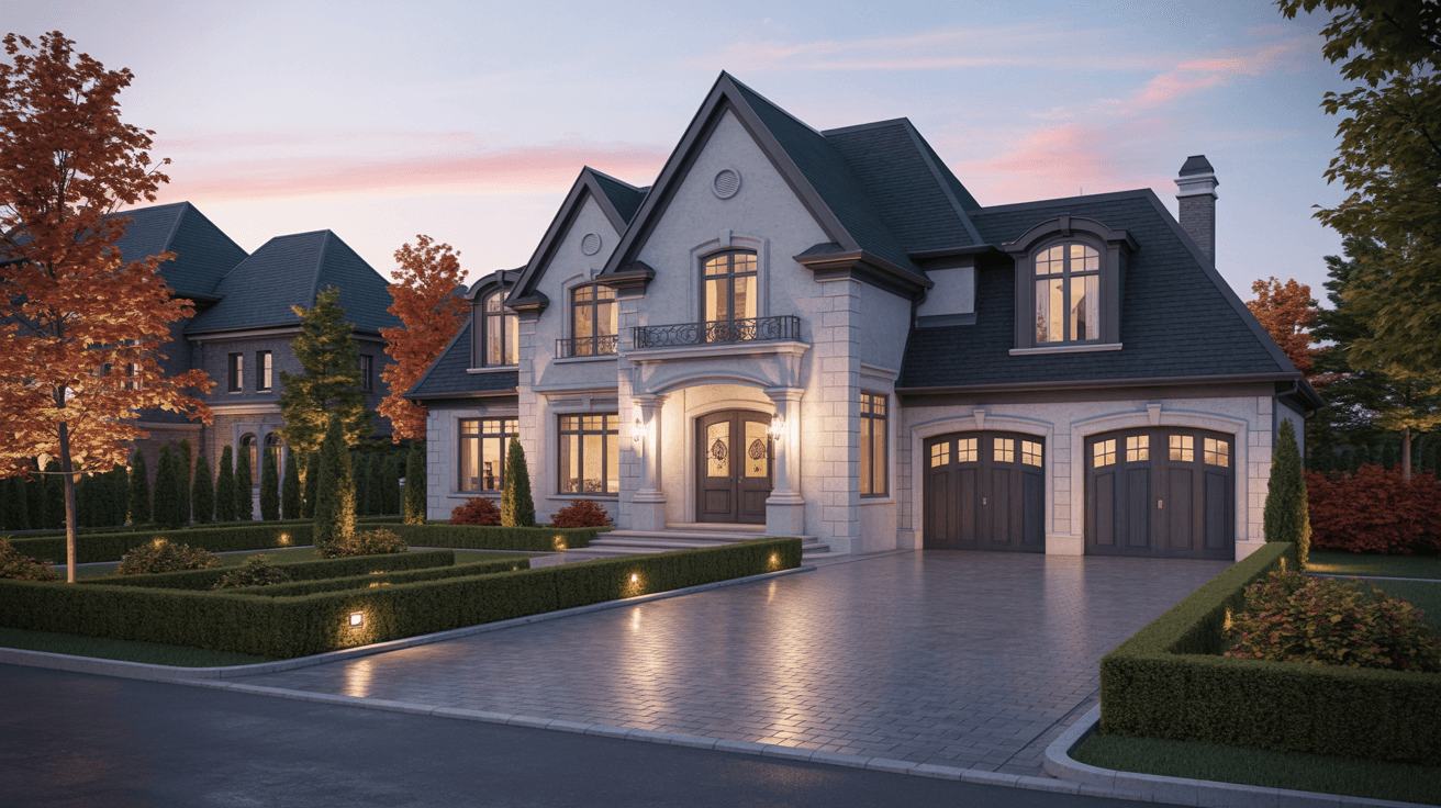 Vue aérienne de Laval